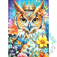 Black Sea 500 db-os puzzle - Among the Flowers - Owl (BS82504)