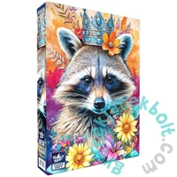 Black Sea 500 db-os puzzle - Among the Flowers - Raccoon (BS82505)