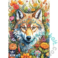 Black Sea 500 db-os puzzle - Among the Flowers - She-wolf (BS82506)