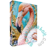 Black Sea 500 db-os puzzle - Precious creatures - Pink flamingo (BS82522)