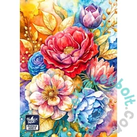 Black Sea 500 db-os puzzle - Gold Among the Peonies (BS82541)