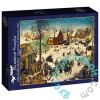 Bluebird 1000 db-os Art by puzzle - Pieter Bruegel the Elder - The Census at Bethlehem 1566 (60225)