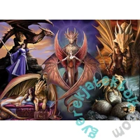 Bluebird 1000 db-os puzzle - Anne Stokes - Dragon Fellowship (90837)