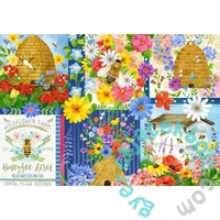 Bluebird  90996 - Beehives and Bees - 1000 db-os puzzle