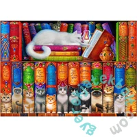 Bluebird 1000 db-os puzzle - Cat Bookshelf (90217)