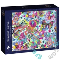 Bluebird 1000 db-os puzzle - Fleurs et Papillons (90793)