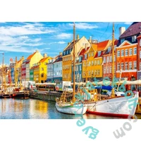 Bluebird 1000 db-os puzzle - Nyhavn Harbour - Copenhagen (90995)