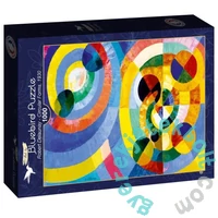 Bluebird 1000 db-os Art by puzzle - Robert Delaunay - Circular Forms 1930 (60293)