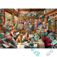 Bluebird  91001 - Bookstore - 2000 db-os puzzle