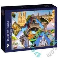 Bluebird 2000 db-os puzzle - Les Monuments de Paris (90760)