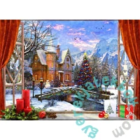 Bluebird 500 db-os puzzle - Christmas Mountain View (90674)