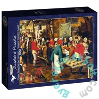 Bluebird 1000 db-os puzzle - Peasant Wedding Feast, Pieter Brueghel the Younger (60224)