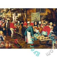 Bluebird 1000 db-os puzzle - Peasant Wedding Feast, Pieter Brueghel the Younger (60224)