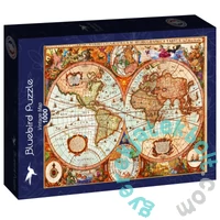 Bluebird 1000 db-os puzzle - Vintage Map (90851)