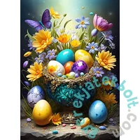 Bluebird 500 db-os puzzle - Easter Eggs and Flowers (90956)