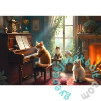Bluebird 1000 db-os puzzle - Feline Concerto (91015)
