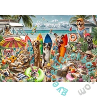 Bluebird 2000 db-os puzzle - Dogs and Cats at the Beach (91023)