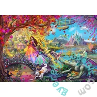 Bluebird 1000 db-os puzzle - Autumn Castle Festival (91029)