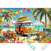 Bluebird 1000 db-os puzzle - Camping Van at the Beach (91043)