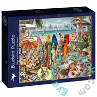 Bluebird 1000 db-os puzzle - Dogs and Cats at the Beach (91044)