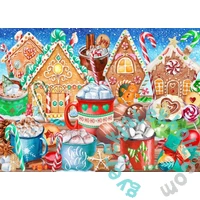 Bluebird 500 db-os puzzle - Candy Canes And Cocoa (91077)