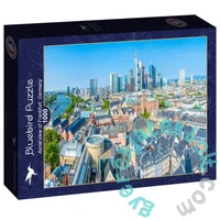 Bluebird 1000 db-os puzzle - Aerial view of Frankfurt, Germany (91105)