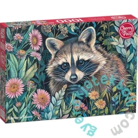 CherryPazzi 1000 db-os puzzle - Raccoon in Flowers (30851)