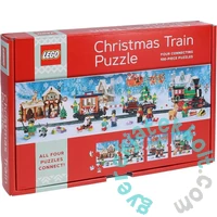 Chronicle Books 4 x 100 db-os puzzle - Lego Christmas Train (21335)