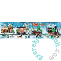 Chronicle Books 4 x 100 db-os puzzle - Lego Christmas Train (21335)