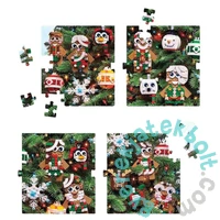 Chronicle Books 4 x 100 db-os puzzle - LEGO Christmas Tree (32805)