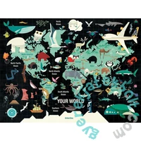 Galison 1000 db-os puzzle - Mudpuppy - Your World (49063)