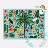 Galison 1000 db-os puzzle különleges formákkal - Tropics (70494)