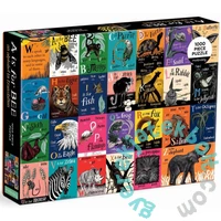 Galison 1000 db-os puzzle - Mudpuppy - A is for Bee - An Alphabet in Translation (76281)