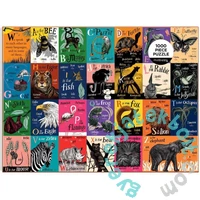 Galison 1000 db-os puzzle - Mudpuppy - A is for Bee - An Alphabet in Translation (76281)