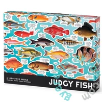 Galison 1000 db-os puzzle - Judgy Fish 1000 Piece Puzzle (77202)