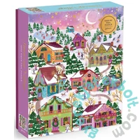 Galison 1000 db-os Fóliás puzzle - Snowcap Village, Joy Laforme (86082)