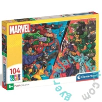 Clementoni 104 db-os puzzle - Marvel Hősök kontra Gonosztevők (25061)