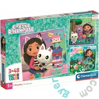 Clementoni 3 x 48 db-os puzzle - Gabi babaháza (25295)