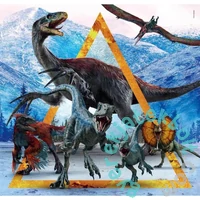 Clementoni 3 x 48 db-os puzzle - Jurassic World (25314)