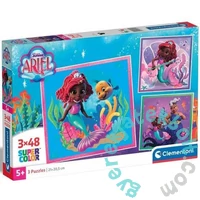 Clementoni 3 x 48 db-os puzzle - Disney - Ariel (25324)