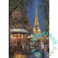 Clementoni 500 db-os compact puzzle - Éjszaka az Eiffel kávézóban (35577)