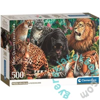 Clementoni 500 db-os puzzle - Vadmacskák (35584)