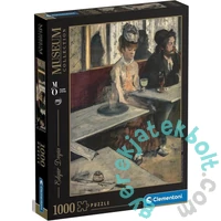 Clementoni 1000 db-os puzzle - Museum Collection - Edgar Degas - Egy kávézóban (37090)