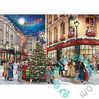 Clementoni 1000 db-os Compact puzzle - Karácsonyi séta (39925)