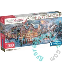 Clementoni 1000 db-os Panoráma puzzle - Karácsonyi készülődés (39927)