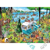 Cobble Hill 1000 db-os puzzle - DoodleTown -  Call of the Wild (44512)