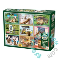 Cobble Hill 1000 db-os puzzle - Squirrels Around Town (40297)