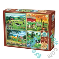 Cobble Hill 275 db-os puzzle - Country Friends (48002)