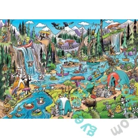 Cobble Hill 1000 db-os puzzle - DoodleTown - Portage Pandemonium (44514)