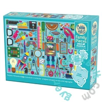 Cobble Hill 350 db-os Family puzzle - Nerdy Junk Drawer (47048)